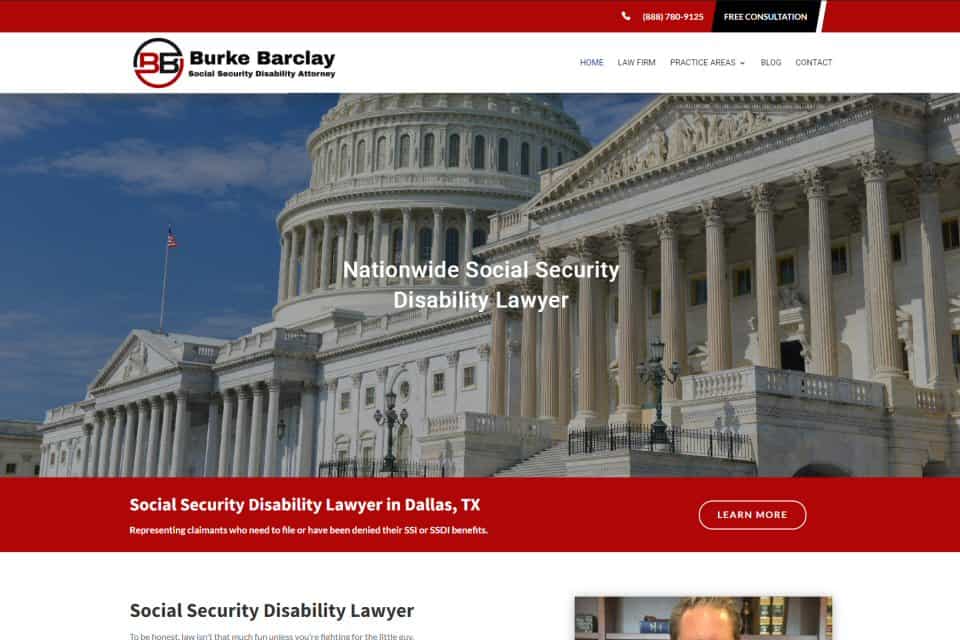 Burke Barclay Social Security Disability Lawyer by  Industrial Precision MFG