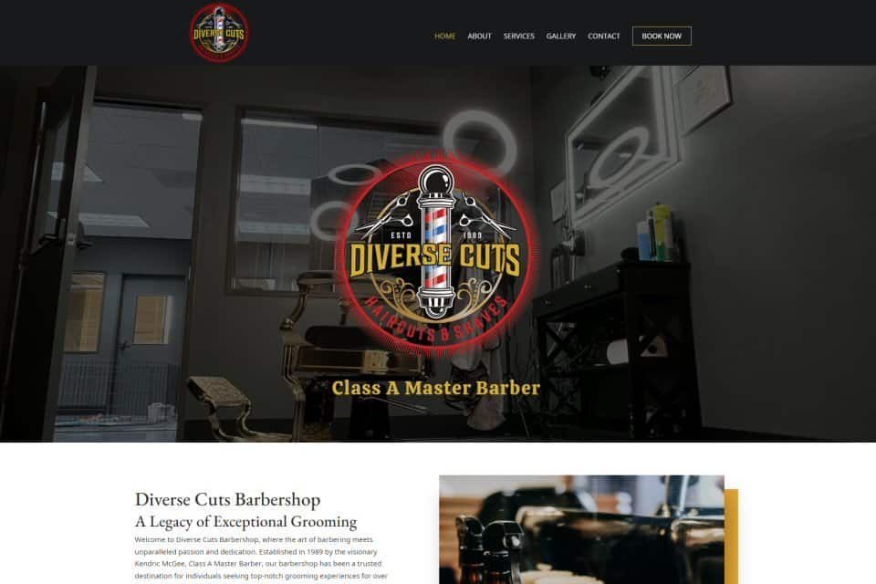 Diverse Cuts Barbershop by Industrial Precision MFG