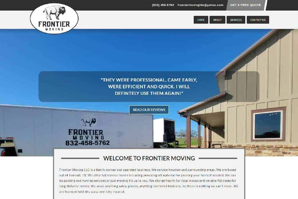 Frontier Moving by Industrial Precision MFG